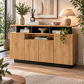 Buffet Elara — Bois Naturel & Design Contemporain