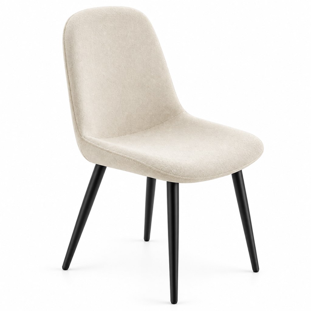 Chaise Alba — Lot de 6 | Élégance Crème